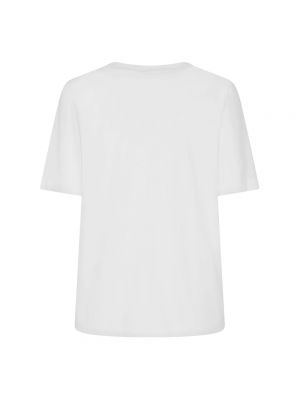Koszulka bawełniana z dżerseju Dsquared2 biała