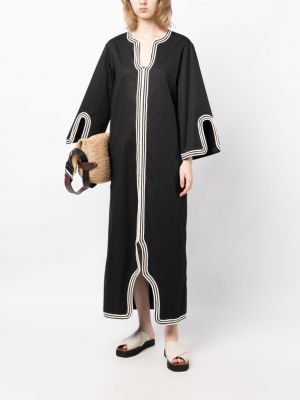 Robe longue avec manches longues By Malene Birger noir