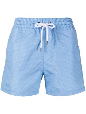 Kratke hlače s potiskom Frescobol Carioca modra