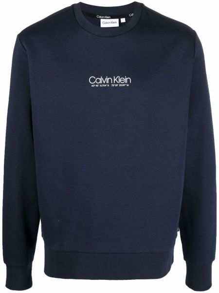 Sweatshirt Calvin Klein blå