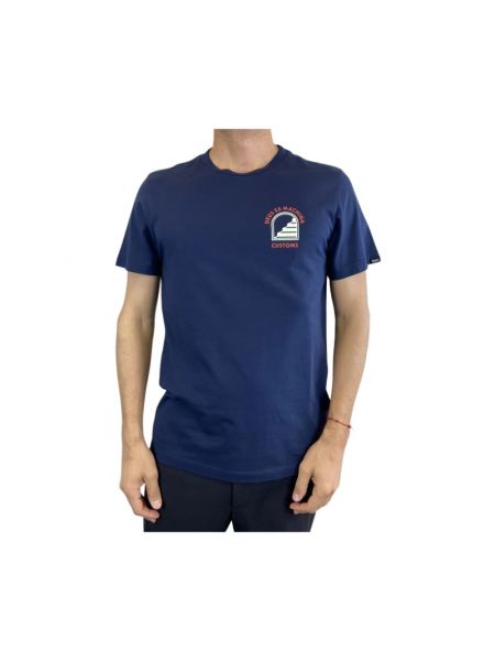 T-shirt mit kurzen ärmeln Deus Ex Machina blau