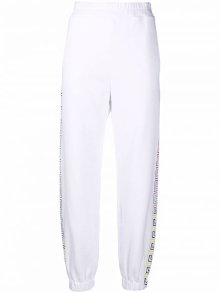 Pantalones de chándal Versace blanco