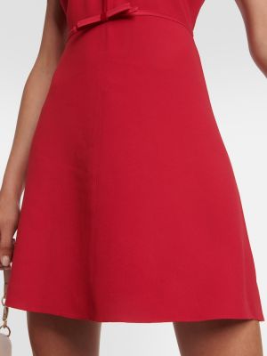 Mini robe à imprimé Redvalentino rouge