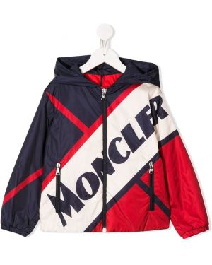 Lynlås jakke for piger Moncler Enfant blå