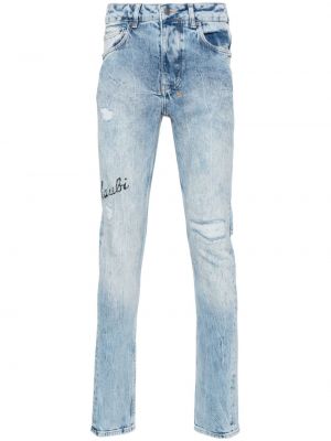 Slim fit skinny jeans Ksubi blau