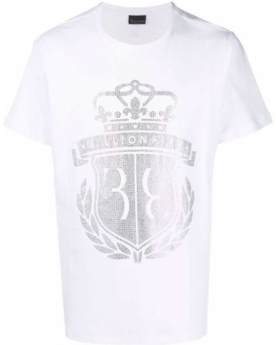 T-shirt Billionaire bianco