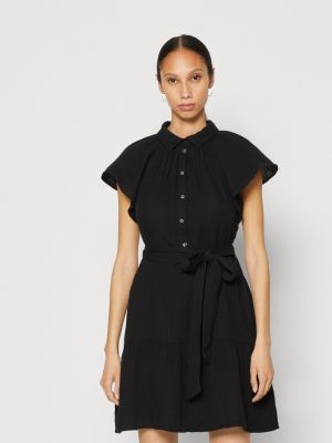 Платье-рубашка Gap черное