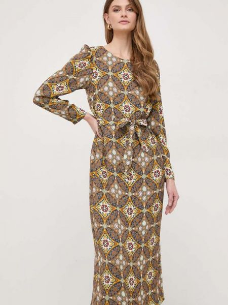 Платье Weekend Max Mara желтое