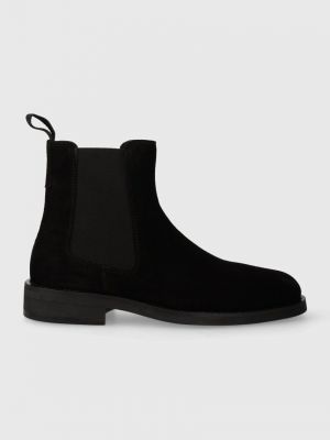 Замшевые ботинки Gant черные