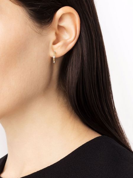 Boucles d'oreilles avec perles à boucle Delfina Delettrez
