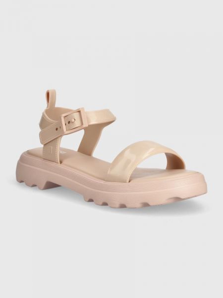 Sandale s platformom Melissa ružičasta