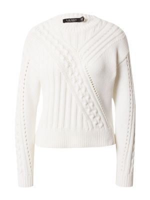 Пуловер Lauren Ralph Lauren бяло