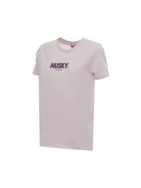 Camiseta de algodón Husky Original rosa