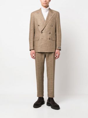 Oblek Polo Ralph Lauren hnědý