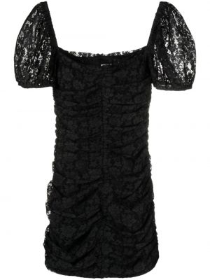 Sukienka mini koronkowa Rotate czarna