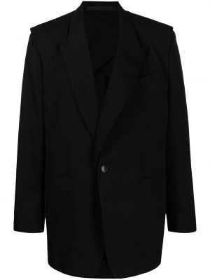 Ull lang blazer Songzio svart