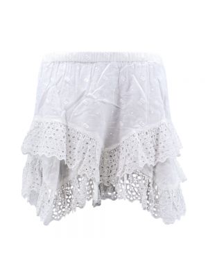 Mini spódniczka Isabel Marant biała