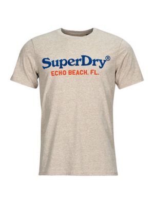 T-shirt Superdry beige