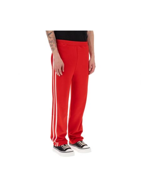 Spodnie sportowe Ami Paris czerwone