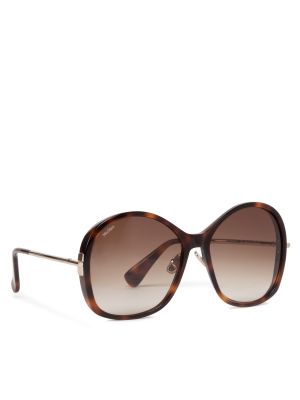Okulary przeciwsłoneczne gradientowe Max Mara brązowe