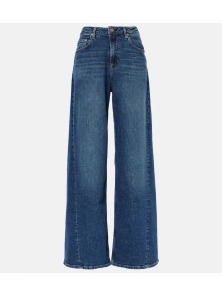 Hög midja jeans Ag Jeans blå