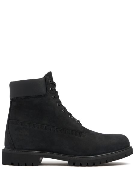 Abrigo acolchado con cordones Timberland negro