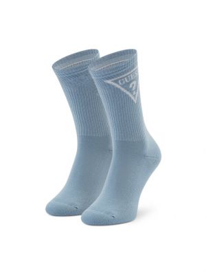 Ψηλές κάλτσες Guess μπλε