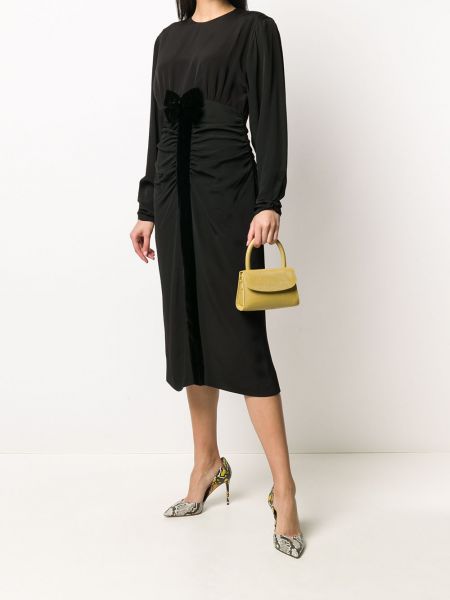 Kleid mit schleife Nina Ricci Pre-owned schwarz
