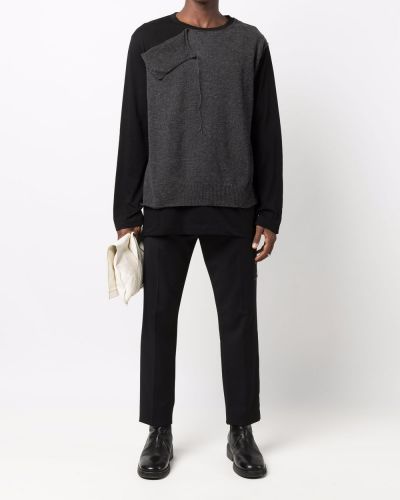 Strick pullover Yohji Yamamoto grau