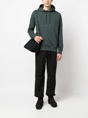 Kapučdžemperis Calvin Klein Jeans zaļš