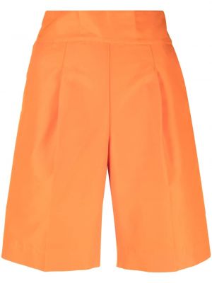 Shorts mit plisseefalten Windsor orange