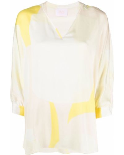 Bluza s printom Ivi žuta