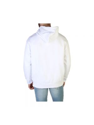 Sudadera con capucha manga larga Calvin Klein blanco