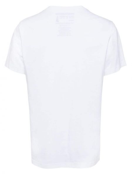 Bavlněné tričko Maharishi bílé