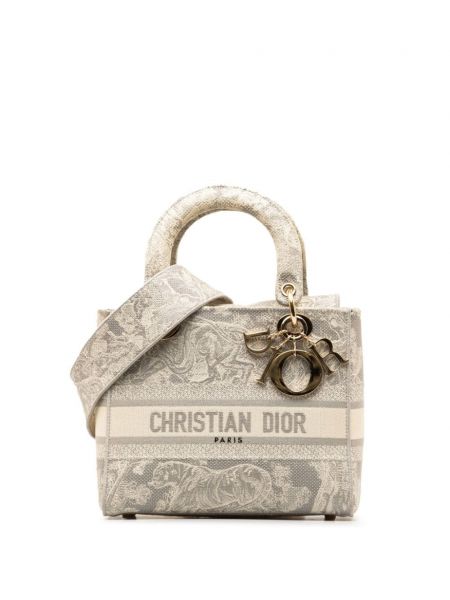 Taška Christian Dior Pre-owned šedá