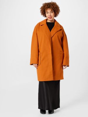Παλτό Dorothy Perkins Curve πορτοκαλί