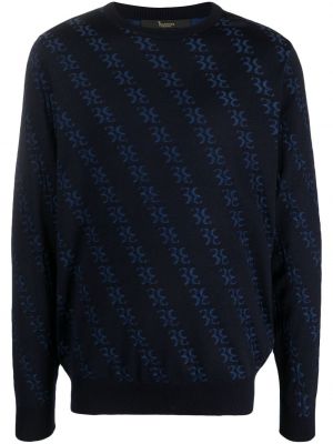 Dzianinowy sweter żakardowy Billionaire