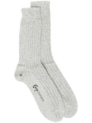 Чорапи с принт Suicoke бяло