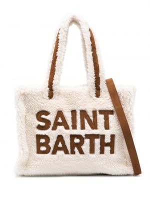 Nákupná taška Mc2 Saint Barth hnedá
