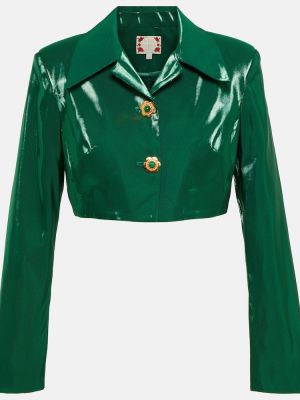 Svilena jakna Miss Sohee zelena