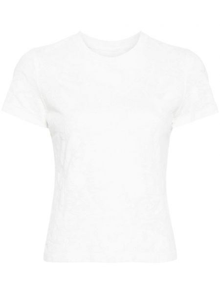 Тениска с принт Jnby бяло