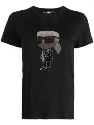 T-shirt Karl Lagerfeld noir