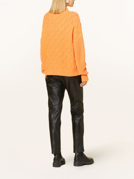 Sweter Comma Casual Identity pomarańczowy
