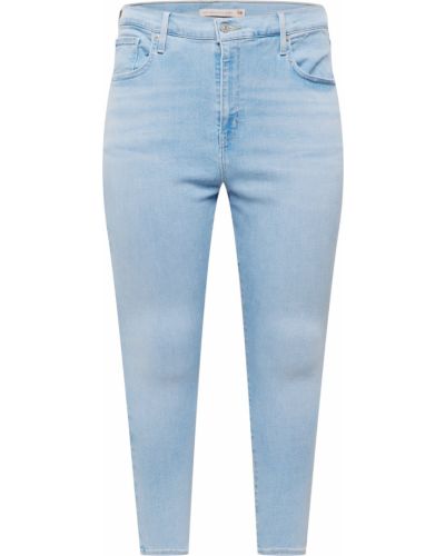 Bavlnené skinny fit džínsy s vysokým pásom na zips Levi's® Plus
