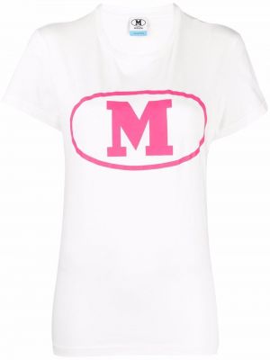 Camiseta con estampado M Missoni blanco