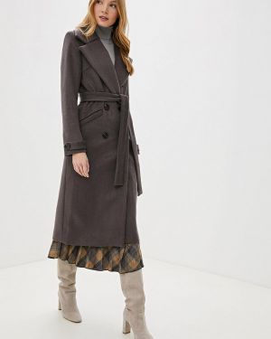 Пальто Gepur, коричневое
