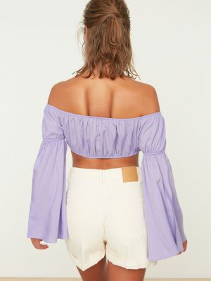 Bluză Trendyol violet
