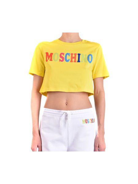 T-shirt Moschino jaune