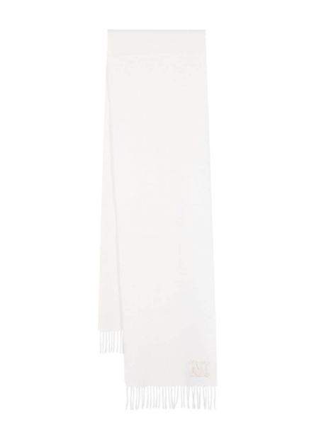 Кашмирен шал Max Mara бяло