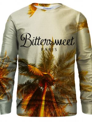 Džemperis ar tropisku rakstu Bittersweet Paris brūns
